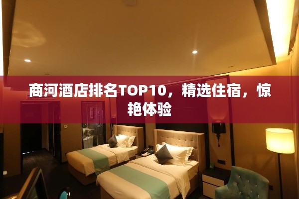商河酒店排名TOP10，精选住宿，惊艳体验