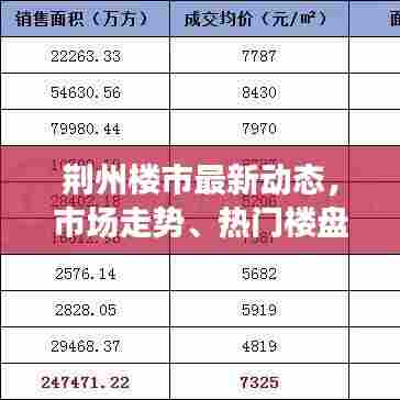 荆州楼市最新动态，市场走势、热门楼盘、政策解读一网打尽