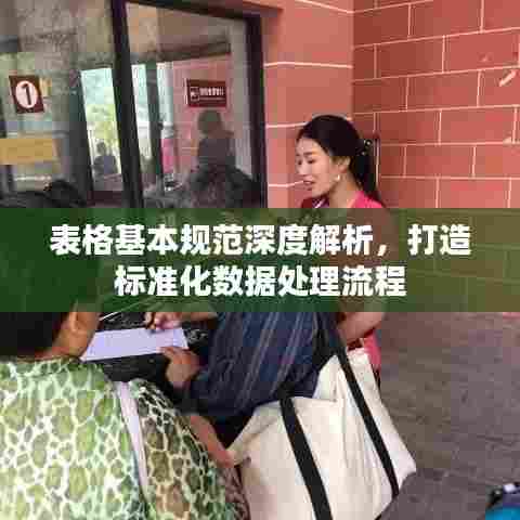 表格基本规范深度解析，打造标准化数据处理流程