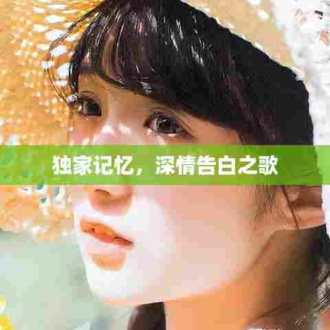 独家记忆,深情告白之歌
