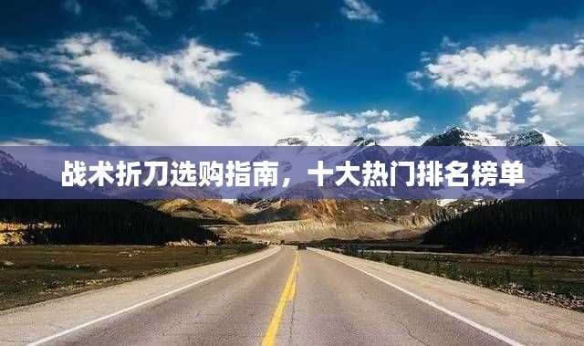 战术折刀选购指南,十大热门排名榜单