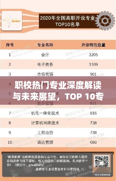 职校热门专业深度解读与未来展望,TOP 10专业排名榜单