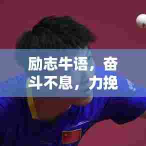 励志牛语,奋斗不息,力挽狂澜