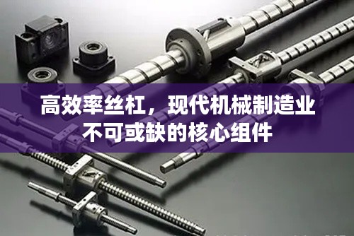 高效率丝杠,现代机械制造业不可或缺的核心组件