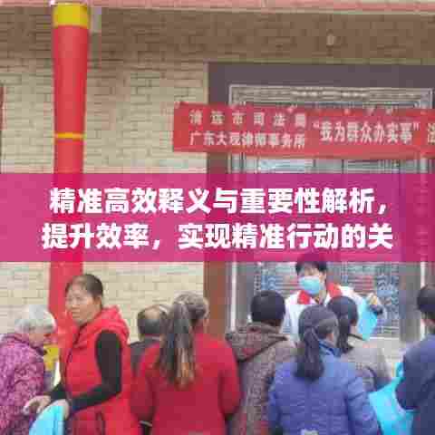 精准高效释义与重要性解析,提升效率,实现精准行动的关键所在