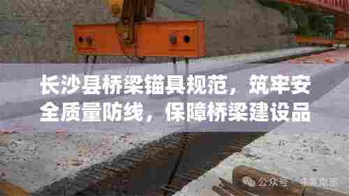 长沙县桥梁锚具规范,筑牢安全质量防线,保障桥梁建设品质卓越