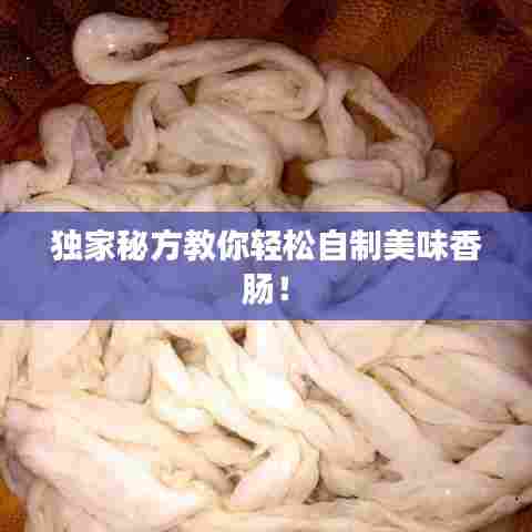 独家秘方教你轻松自制美味香肠!
