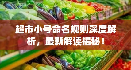 超市小号命名规则深度解析，最新解读揭秘！