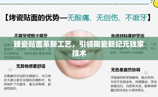 臻瓷贴面革新工艺,引领陶瓷新纪元独家技术