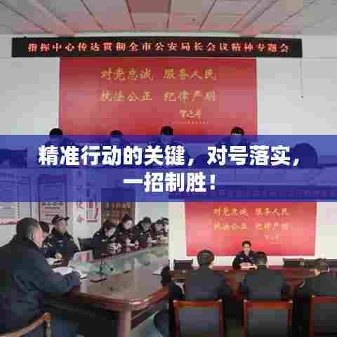 精准行动的关键，对号落实，一招制胜！