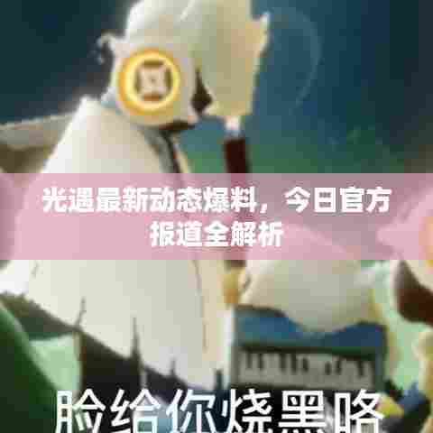 光遇最新动态爆料，今日官方报道全解析