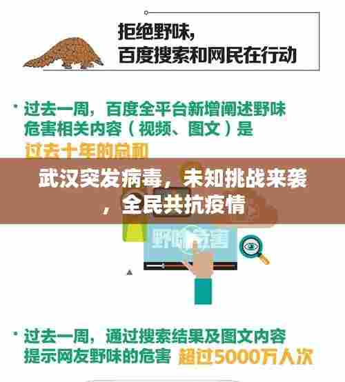 武汉突发病毒，未知挑战来袭，全民共抗疫情