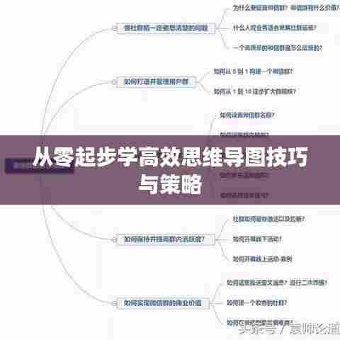从零起步学高效思维导图技巧与策略