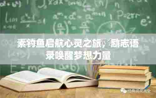 素钓鱼启航心灵之旅,励志语录唤醒梦想力量