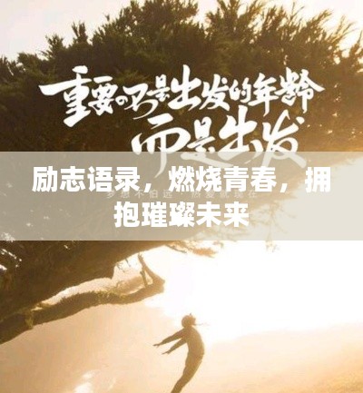 励志语录,燃烧青春,拥抱璀璨未来