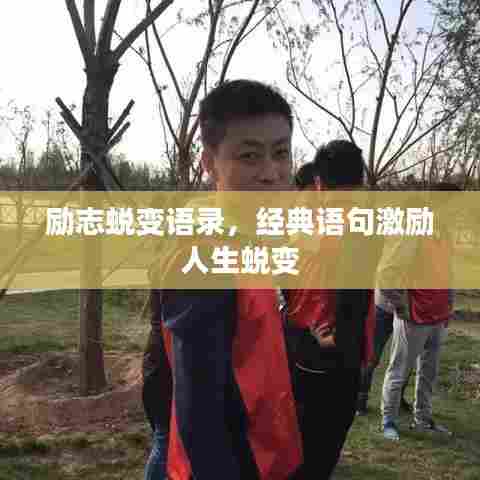 励志蜕变语录，经典语句激励人生蜕变