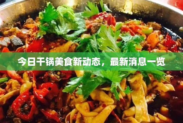 今日干锅美食新动态，最新消息一览
