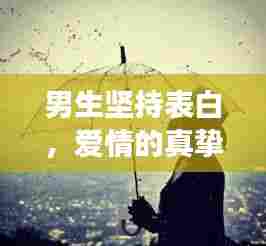 男生坚持表白，爱情的真挚与勇气展现