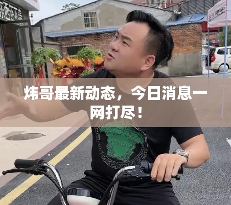 炜哥最新动态，今日消息一网打尽！