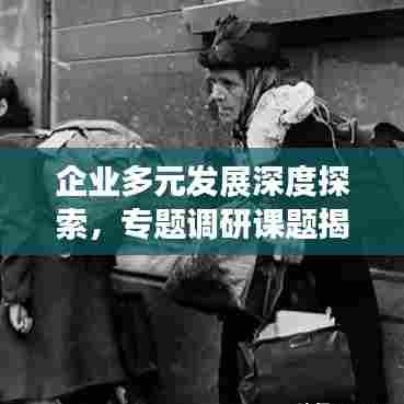 企业多元发展深度探索,专题调研课题揭秘现代企业管理之道