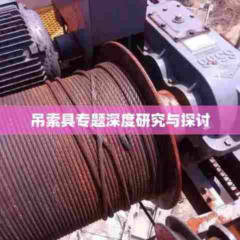 吊索具专题深度研究与探讨