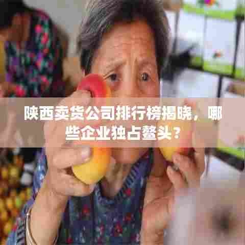 陕西卖货公司排行榜揭晓,哪些企业独占鳌头?