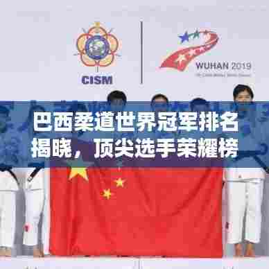 巴西柔道世界冠军排名揭晓,顶尖选手荣耀榜单