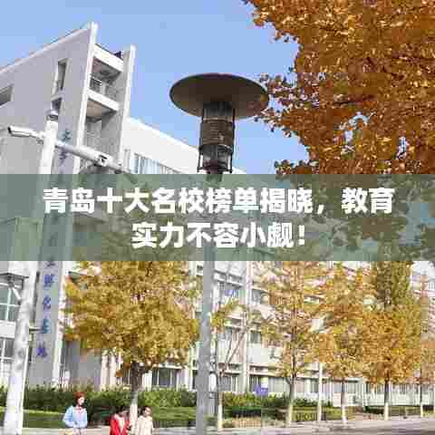 青岛十大名校榜单揭晓,教育实力不容小觑!