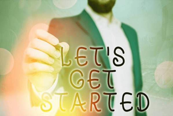 首先,让我们开始吧!