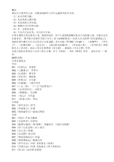 世界名著版本,实时更新解析说明|3K1_v4.364