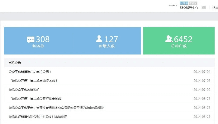 微信版本首页,数据分析引导决策 QHD_v2.883
